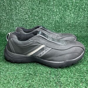 Skechers 63505 Relaxed Fit Artifact Excavate Slip On Loafers Dark Gray Size 8